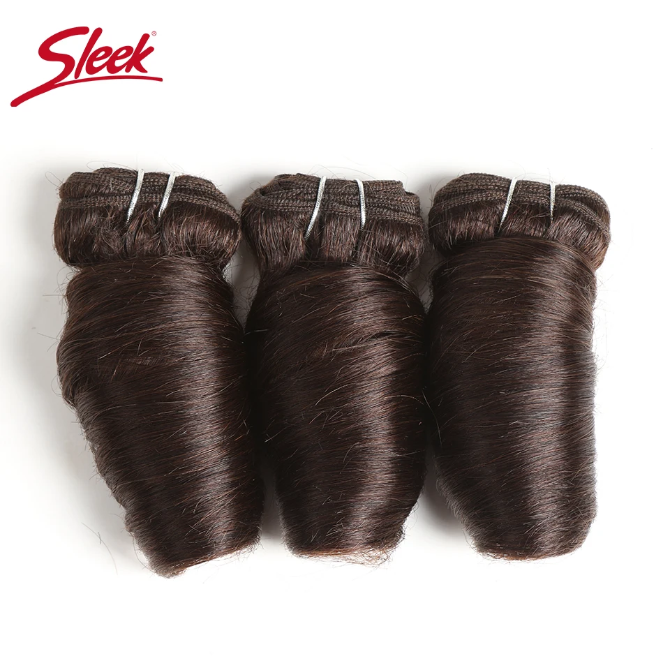 Sleek Brazilian Loose Wave Human Hair Double Drawn Natual Black Color Brown 2# 4# Red Burg Bundles Remy Hair 3Pcs Lot