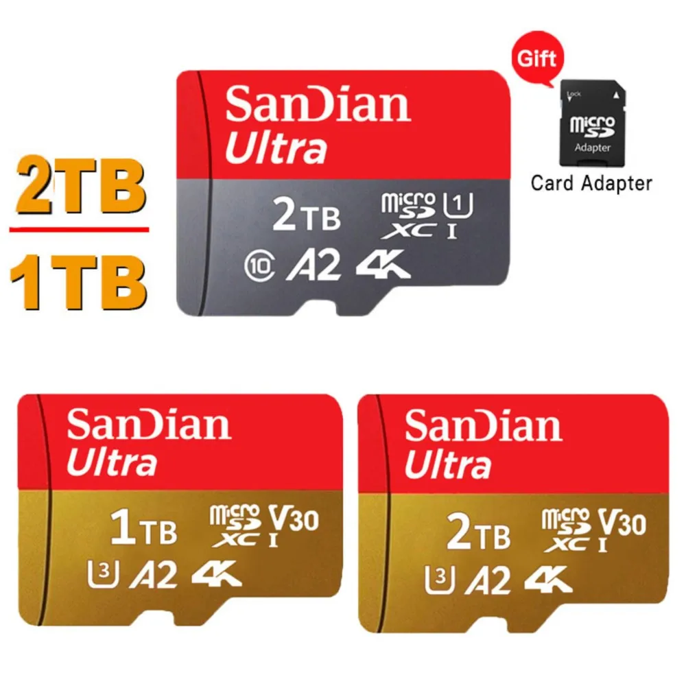 SANDIANClass10MiniSdMemoryCard1TBMicroTFSdCard2TBSmart