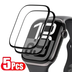 Premium Curved Screen Protectors for Smartwatch - 5 - Pack (Series Ultra1 2 49MM)