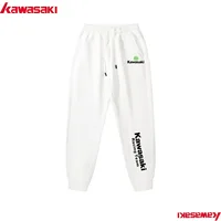 Nouveau pantalon de course Kawasaki Ninja 100 % coton 2025 pour homme – Idéal pour la course décontractée, la moto et les sports urbains 6