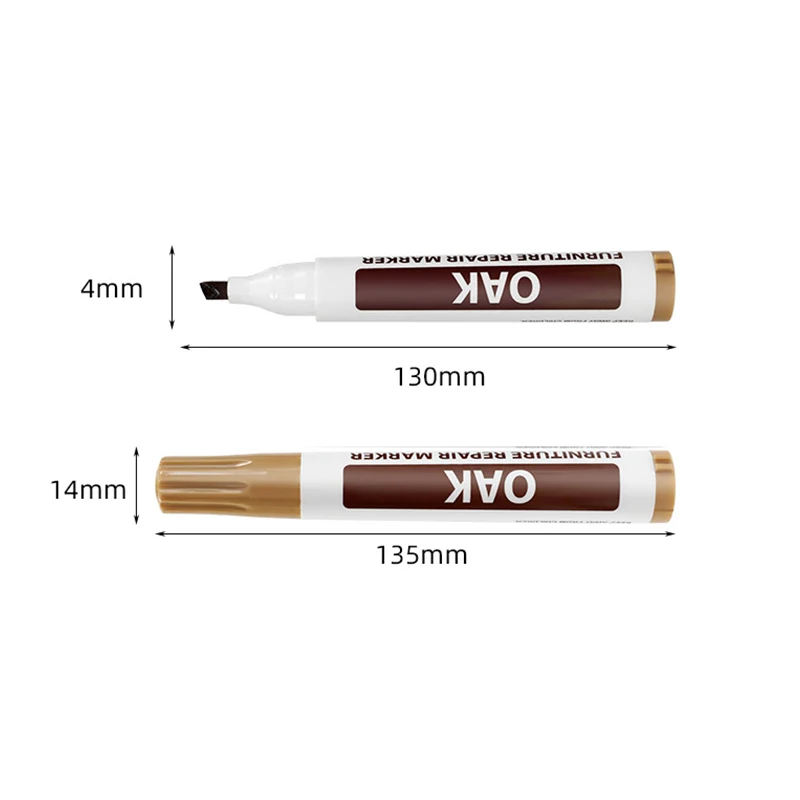 3Pc Furniture Touch-up Marker Waterproof Permanent Markers Pen for Restore Repair Andy Wood Surface 5