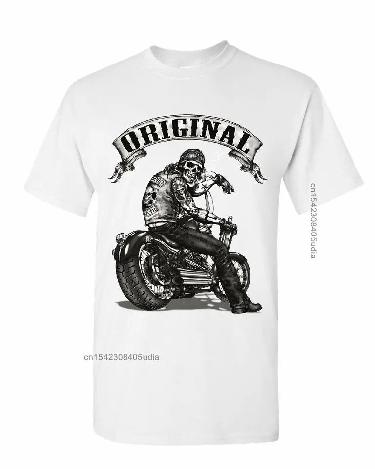 Camiseta Bobber Rider, Camiseta De Motociclista, Vestuário De
