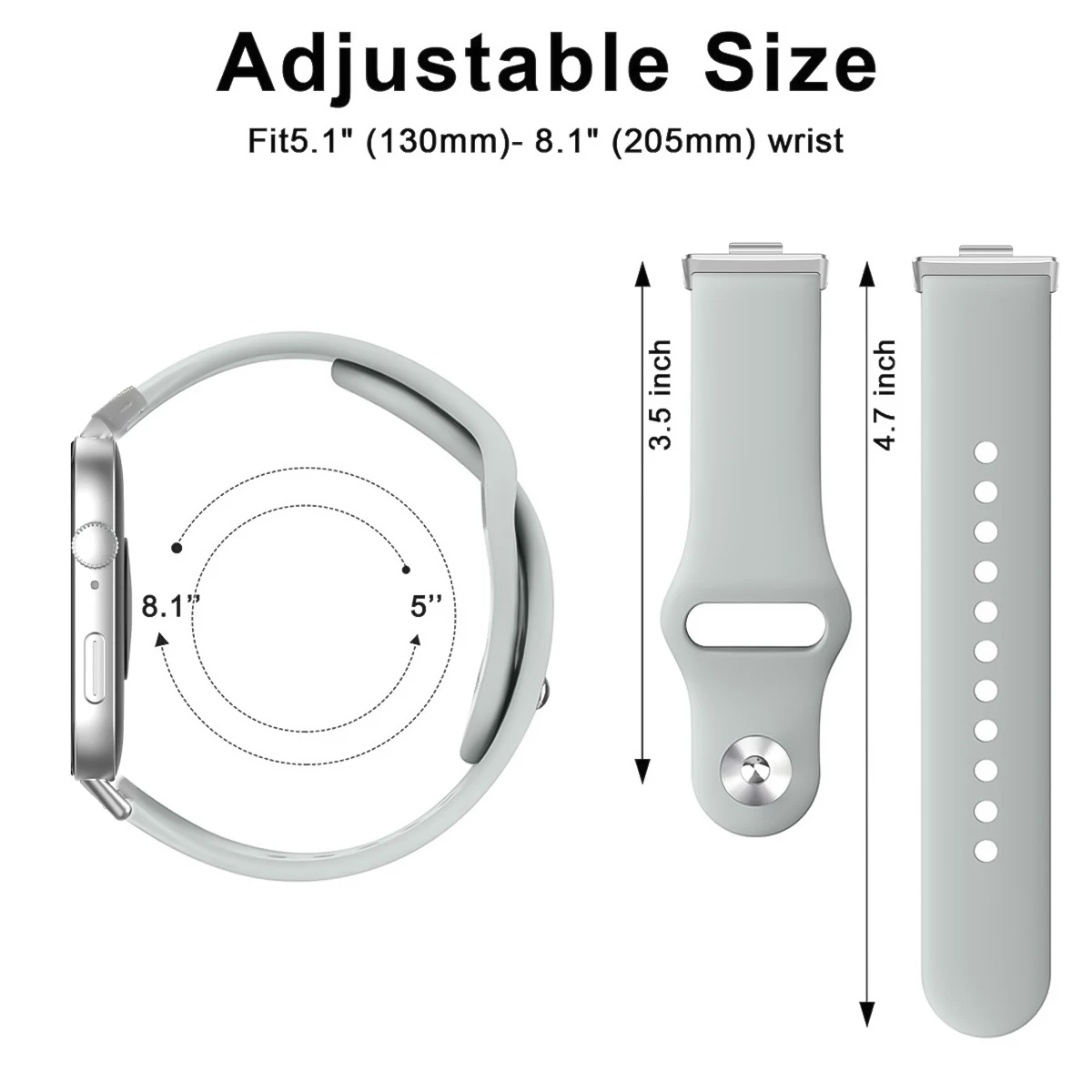 Sport Silicone Bracelet Wristband