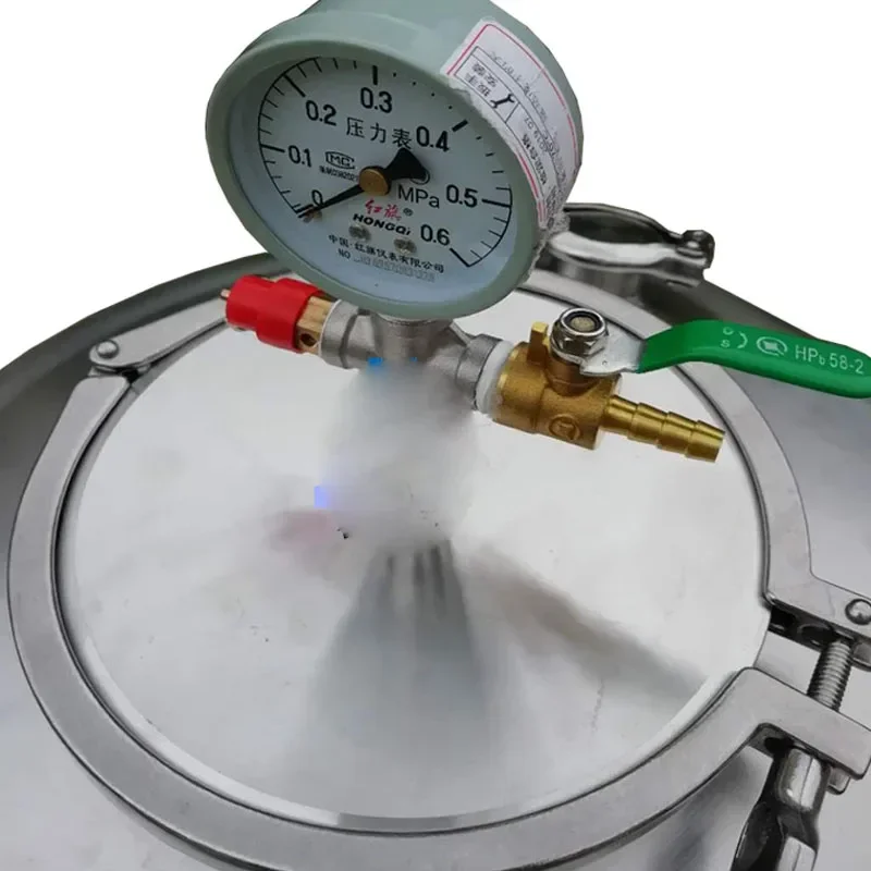 65L Pressure-holding Insulation Refrigeration Beer Fermentation Tank Fresh-keeping Bar Hotel Brewery Equipment 6
