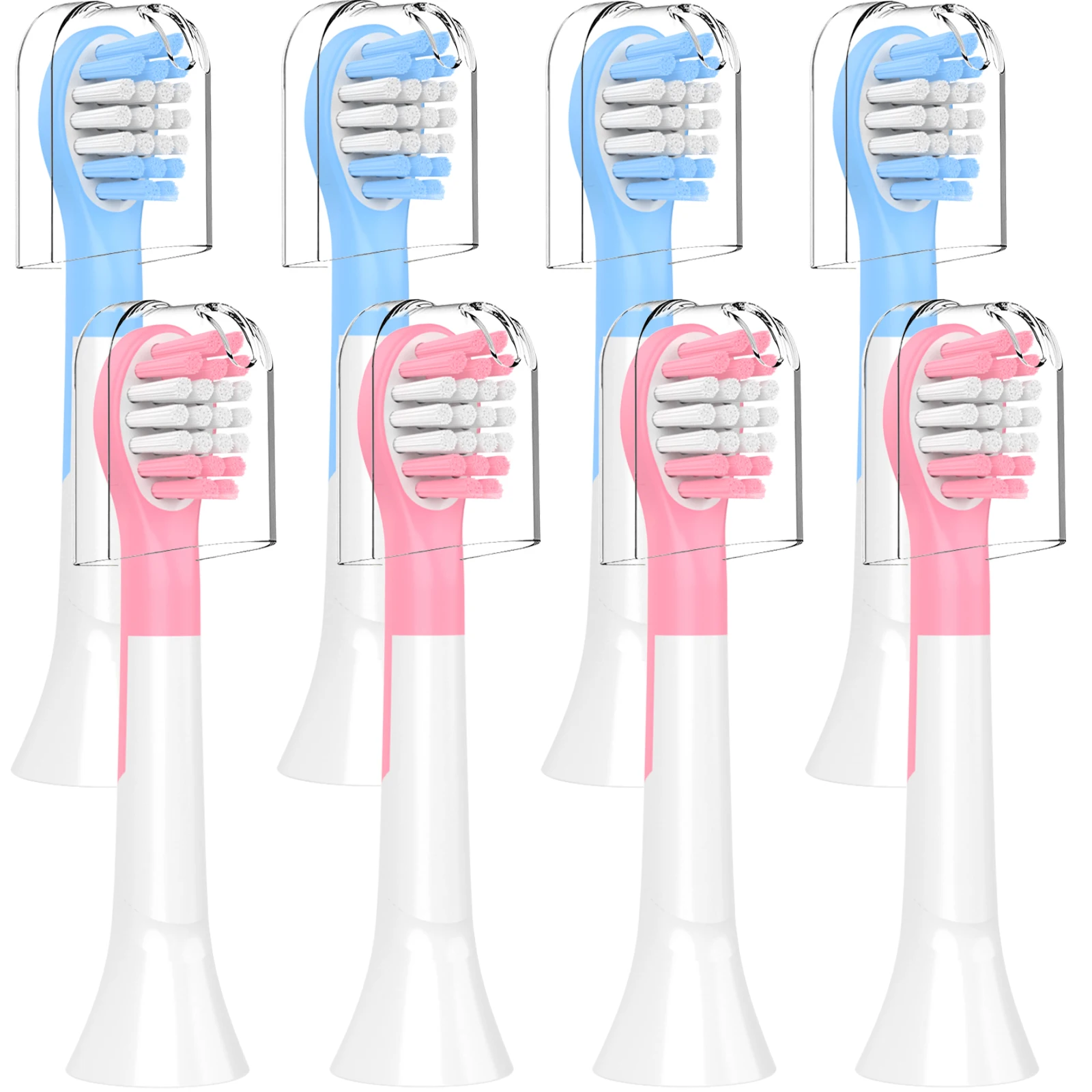 Kids Replacement Toothbrush Heads Compatible with Philips Sonicare Kids