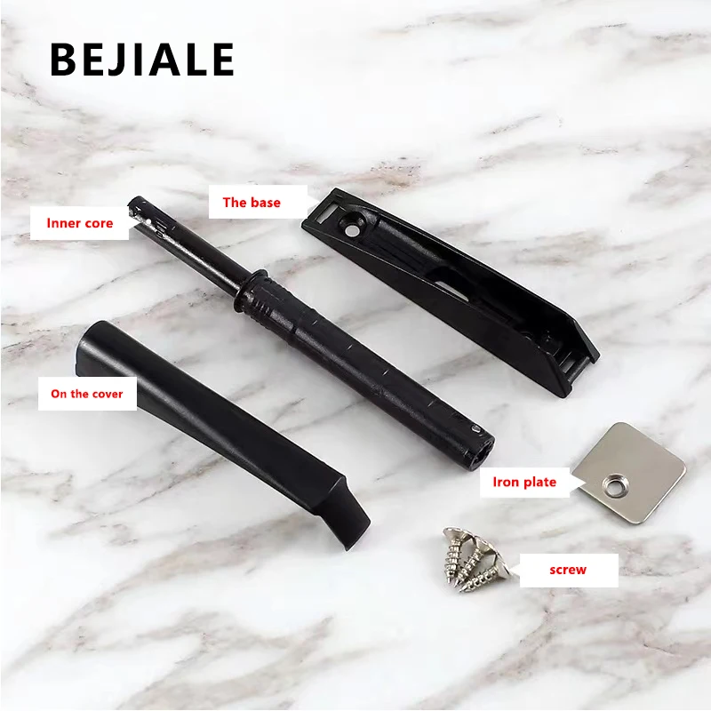 Wardrobe Door Rebounder Handle-Free Push-Type Springer Switch Magnetic Invisible Door Bead for Cabinet magnetic cabinet catches magnetic cabinet latches cabinet door latch closet door rebounder