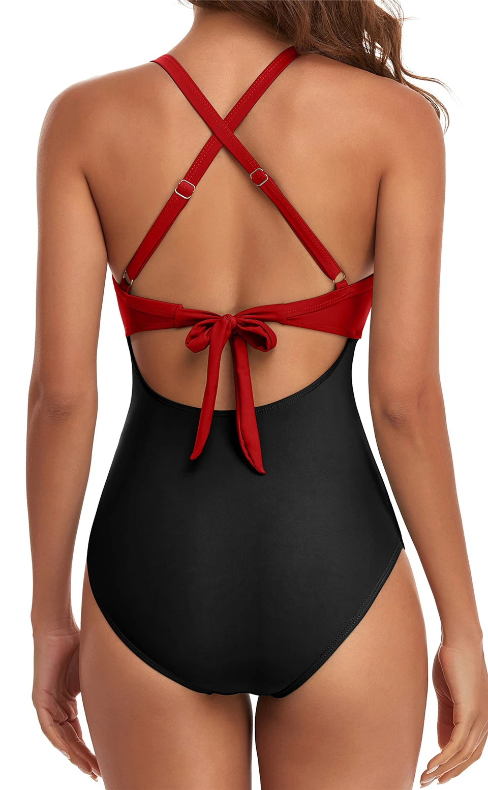 Strappy Hollow Out Swimwear Women 2026 Push Up Swimsuit Female One Piece Swimming Monokini Lady Padded Beachwear Bodysuit Summer