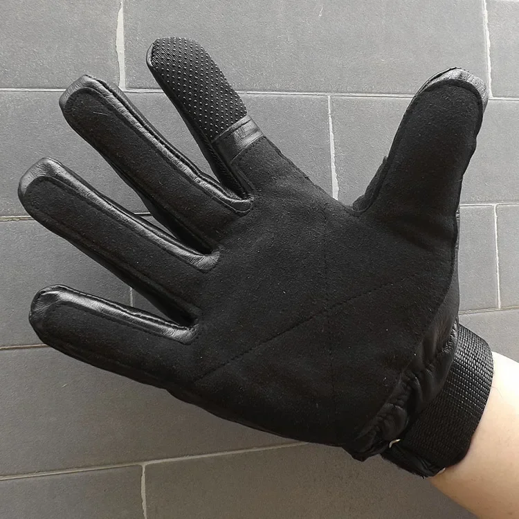 paume antidérapante – gants en cuir