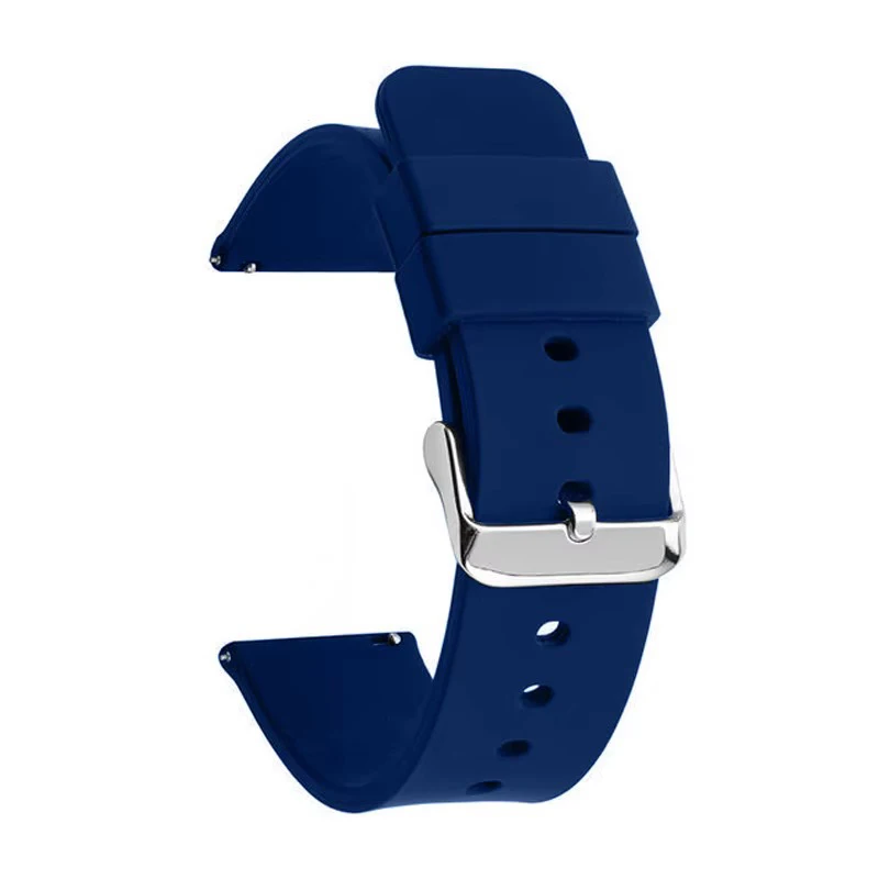 Silicone Quick Release Adjustable Water-Resistant Watch Strap