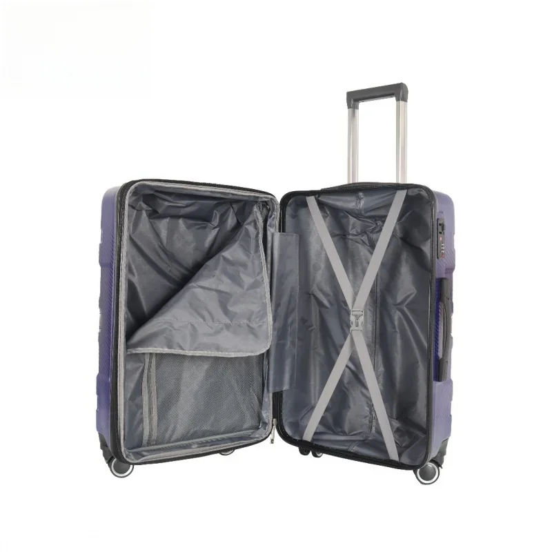 Suitcase 3 pieces set 20/24/28 inch with Zipper Hardshell Lightweight TSA Lock Trolley Case  PC Durable Hardside Luggage