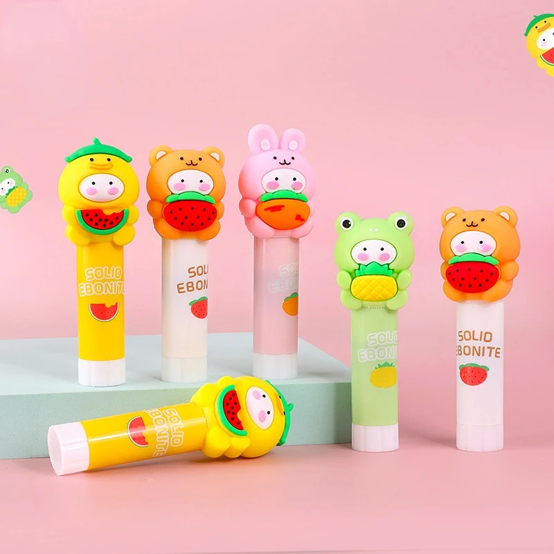 Cute Cartoon Solid Glue Stick Strong Adhesives Glues for Student Stationery  DIY Craft High Viscosity School Supplies