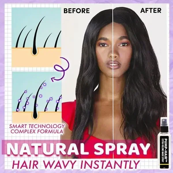 PUMP-HAIR&trade; Extra-Volume Magic Spray Hair Voluming Spray Fluffy Hair Styling Gel