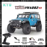KYU 1/8 Yk4082 Rc Remote Control Car Climbing Car Professional Four-wheel Drive Door Bridge Differential Lock Off-road Vehicle 2