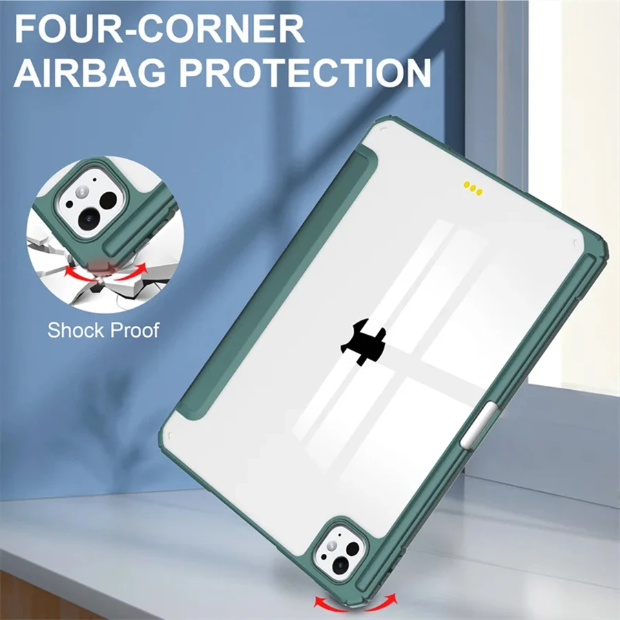 iPad Case Tablet Case Case For iPad Air Pro 11 13 ,Pro 12.9 iPad 10.2 10th 9th 8th 7th Generation Funda Cover For 10.9'' Air 5 4 3 2 Mini 6