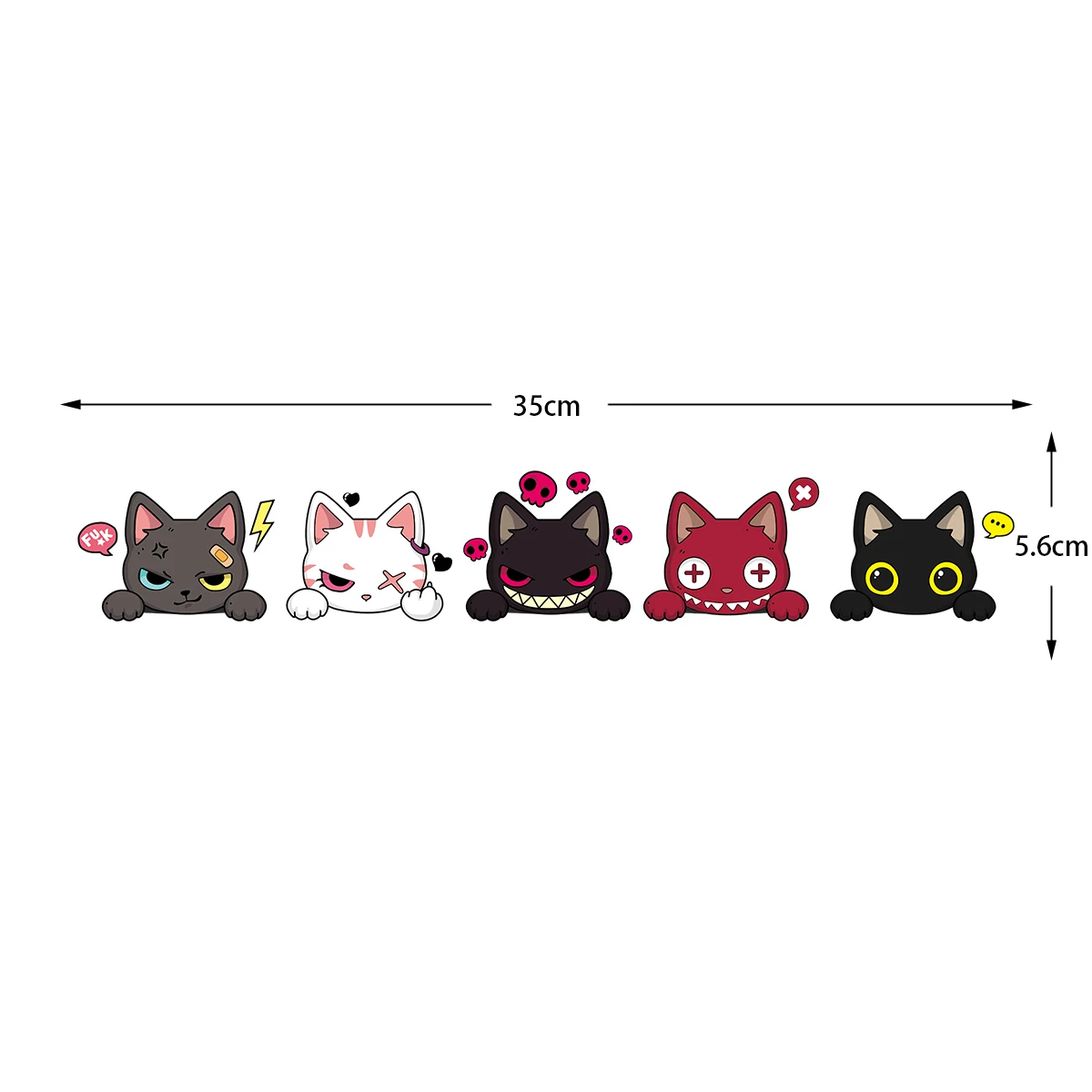 Cute and Creative Cartoon Car and Motorbike Stickers - Durable PVC Decorative Stickers