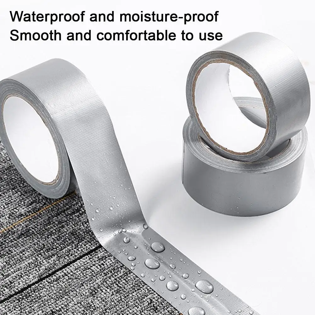 Super Sticky Cloth Duct Tape Carpet Binding Floor Heavy Duty Industrial Adhesive Tape Repair Bundles 20 40/60/80/100mm adhesive tape adhesive cloth tape fabric duct tape