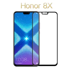 9D Tempered Glass Screen Protector - Premium Protective Film for 9D Black Glass (Honor 8A)