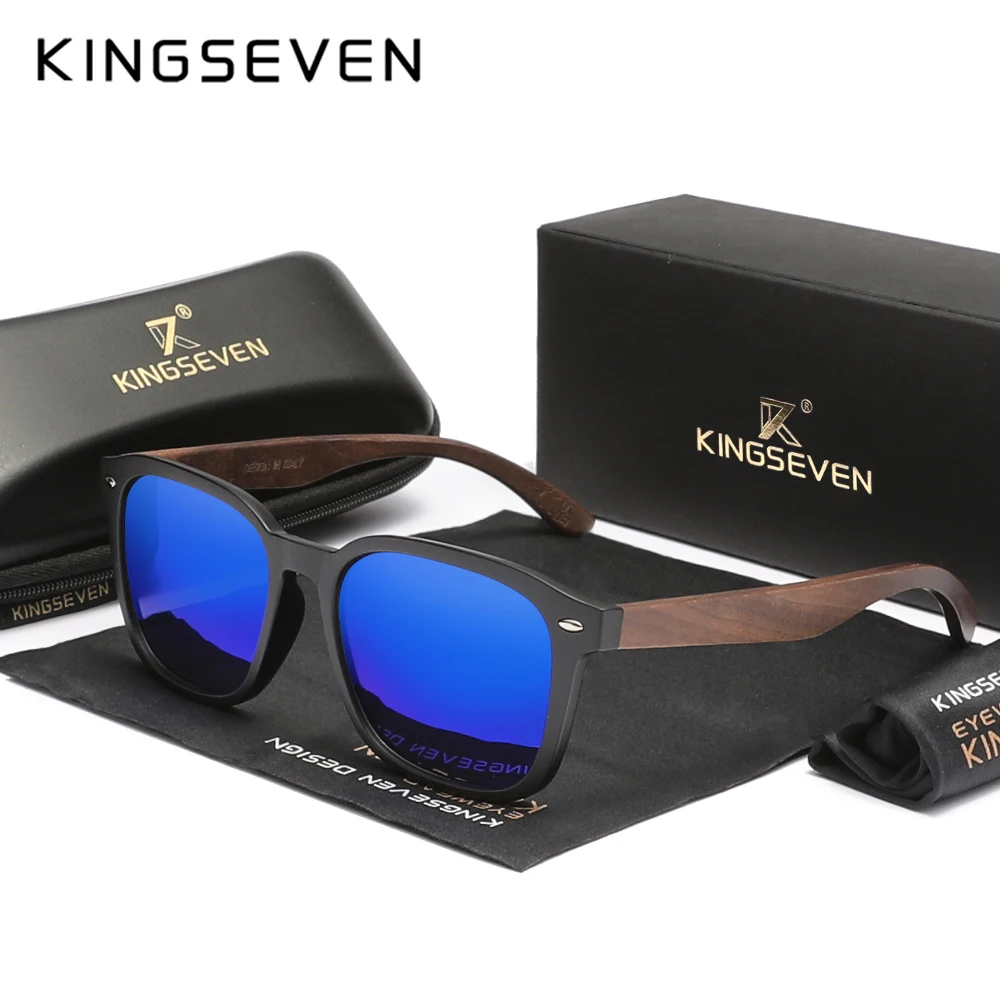 KDEAM Gafas De Sol Polarizadas Cuadradas Para Hombre, Lent De Sol