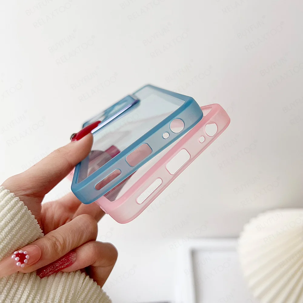 Soft Translucent Silicone Camera Protector with Lens Film Cover