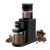 Electric Conical Burr Grinder Coffee Bean Grinder with 25 Grind Setting for French Espresso Touchscreen Dual Modes Grinding 1