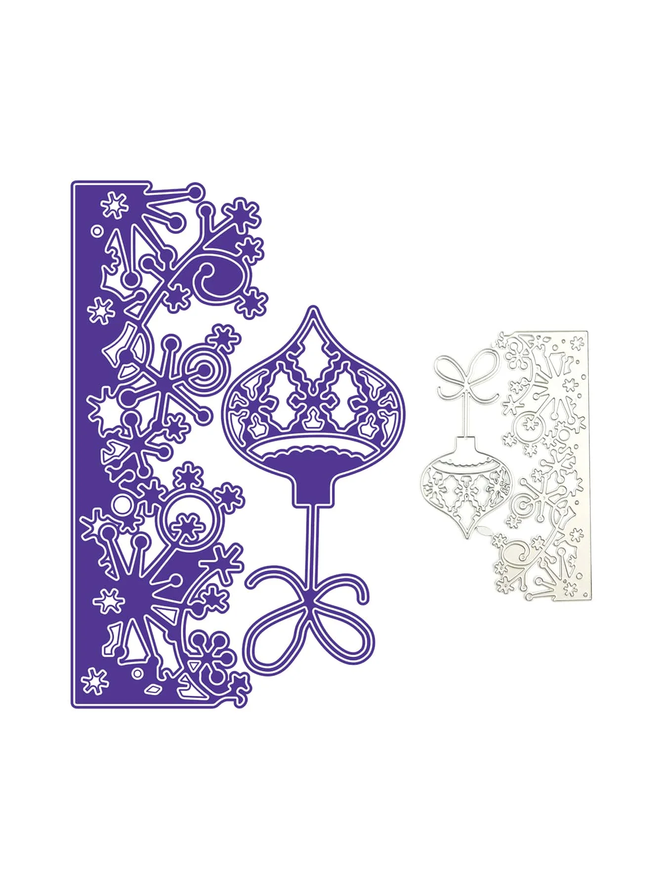 Metall-Stanzformen Für Karten & Scrapbooking – Kreisförmige Spitzen-Muster, Für Papier Bis 240 G/m²