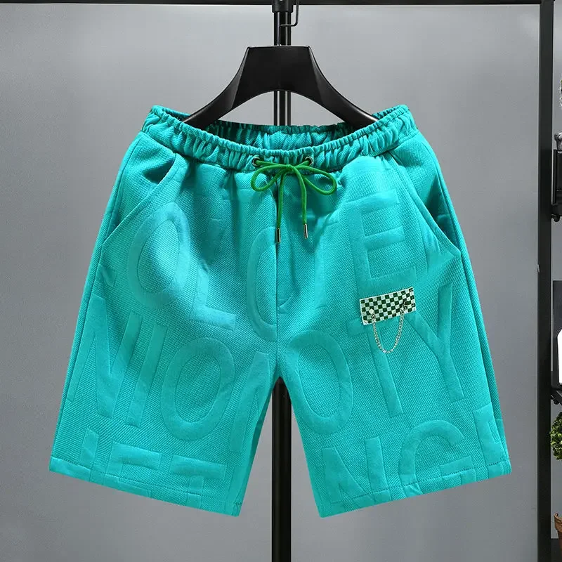 thumbnail image 1 of Pantalones cortos deportivos para hombre, pantalones cortos deportivos con gráficos para hombre, estilo anime, hip hop, de verano, de corte seco, venta al por mayor, ropa de calle de 3 cuartos, 1 of 4