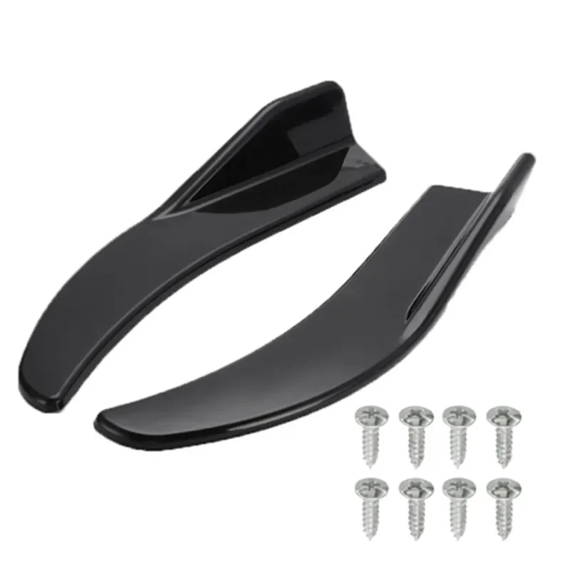 Car Bumper Spoiler Front Rear Lip Anti-collision Universal Car Side Skirt for BMW Mercedes-Benz Toyota Audi Volkswagen 1 Pair car bumper spoiler bumper lip bumper lip decoration car rear bumper lip car side spoiler