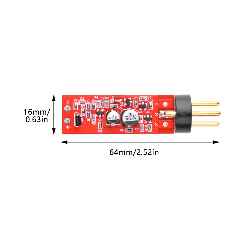 Large Diaphragm Capacitor Microphone Recording Amplifier Module With Plug, amplifier board