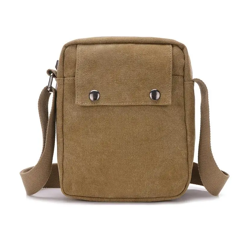 Men's Bag Casual Small Multifunction Shoulder Bag Multi-pocket Crossbody Bag Outdoors