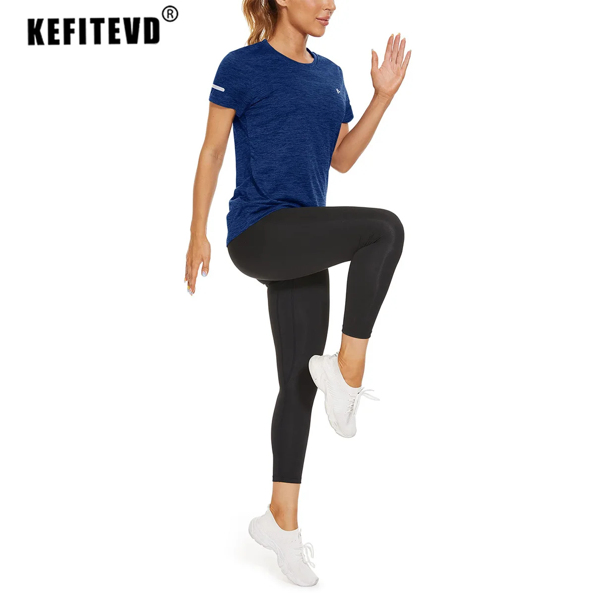 Women's Quick Dry Athletic Short Sleeve T-Shirt