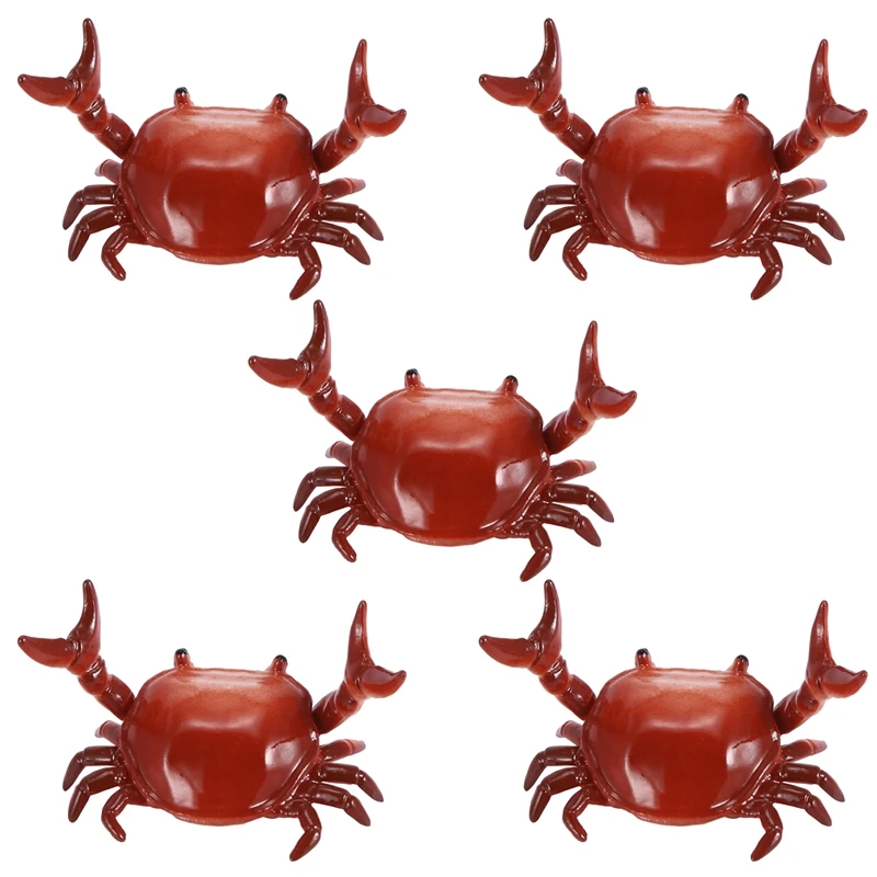 

NEW-5X New Japanese Creative Cute Crab Pen Holder Weightlifting Crabs Penholder Bracket Storage Rack Gift Stationery