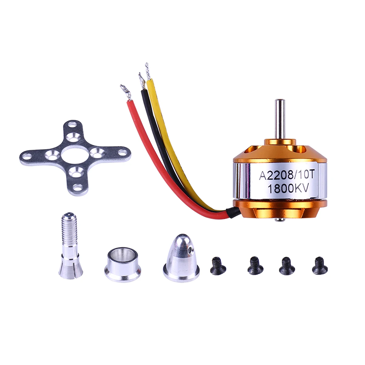 Moteur Brushless 2208 1400kv/2600kv pour Drone FPV RC