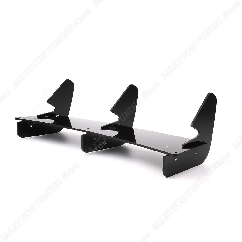 Rear Bumper Diffuser Spoiler Splitter for VW Polo MK5 GTI 3 Fins Polo 5 MK5 GTI 6R 6C 2/4 Door BodyKits Tuning 2010-