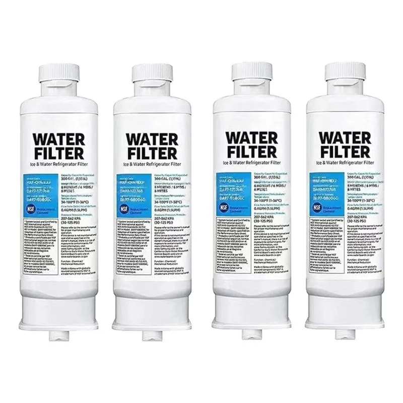 DA29-00020BX DA29 냉장고 필터에 적합한 STER-4Pcs 워터 필터 냉장고 필터