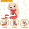 Toy Puppy Plush Electronic Interactive Dog Wagging Tail Stuffed Musical Pet Robot kids Toys for 2-8 Year Old Boys Girls Presents 2