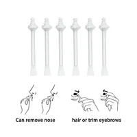 Kit de cire de nez Portable 50g-1005g pour hommes et femmes Kit de cire d'épilation de cire d'ongle Kit de cire de nettoyage de cire d'ongle tondeuse de nez beauté 5