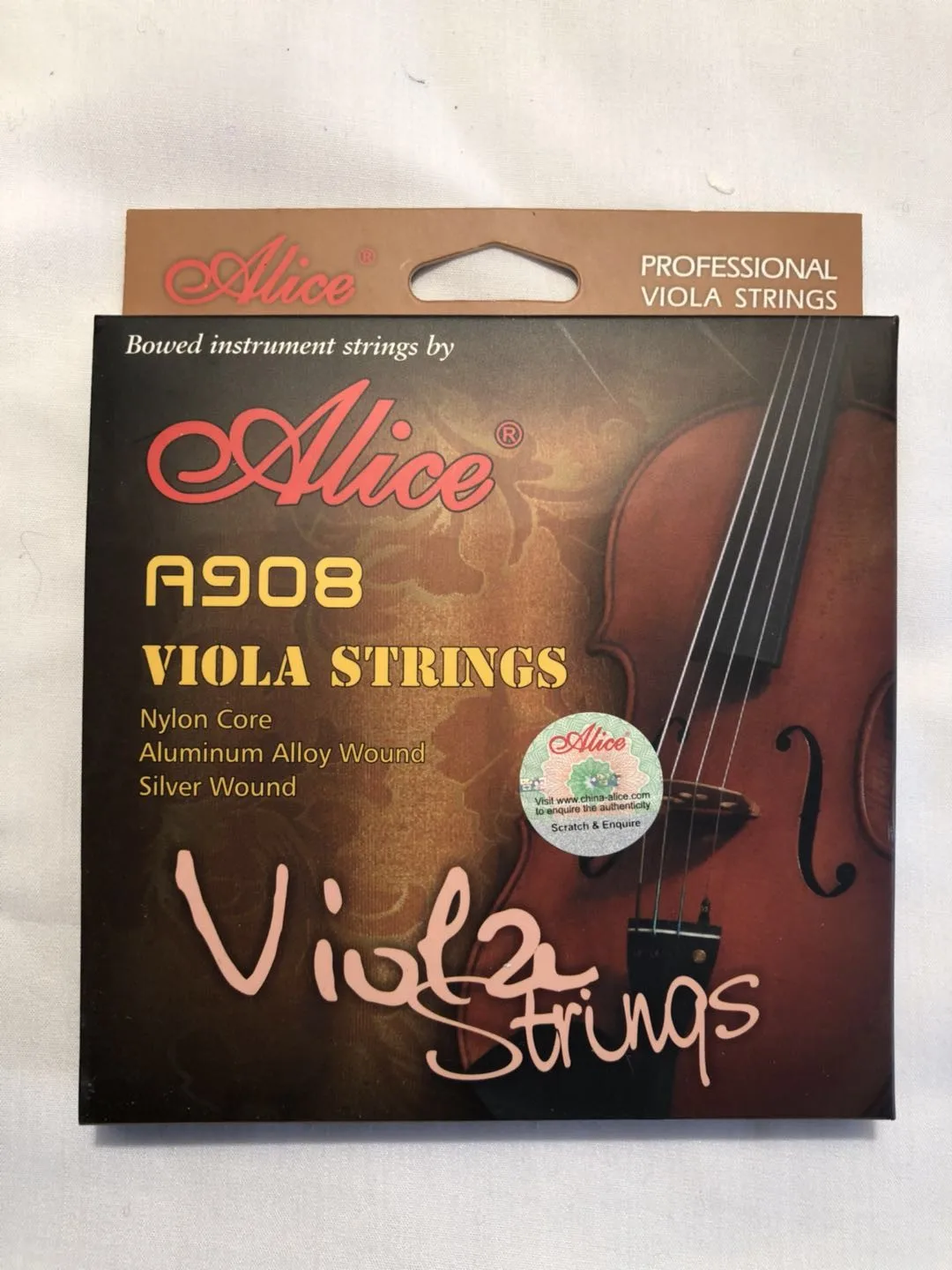 

1sets Ball End Nylon Core High Quality Professional 15-16" viola strings