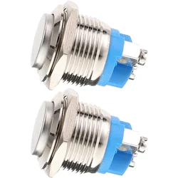 Panel Button Self-resetting Ringer Chime Door Bell Replacement Parts For Home Round Chime Button Door Bell Button Only