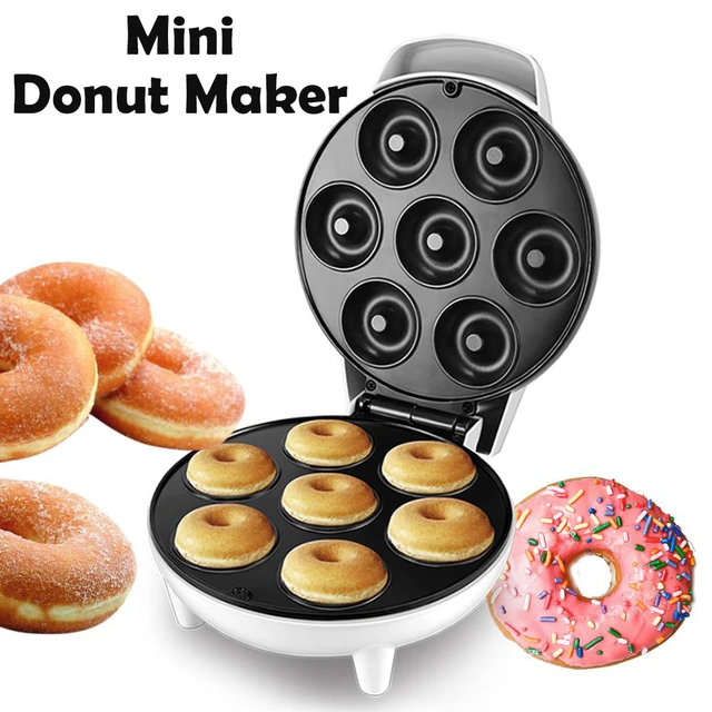 110/220V Electric Mini Donuts Machine Non-stick Donut Maker Baking DIY Home  Use Doughnut for Kids Makers Machines Breakfast - AliExpress