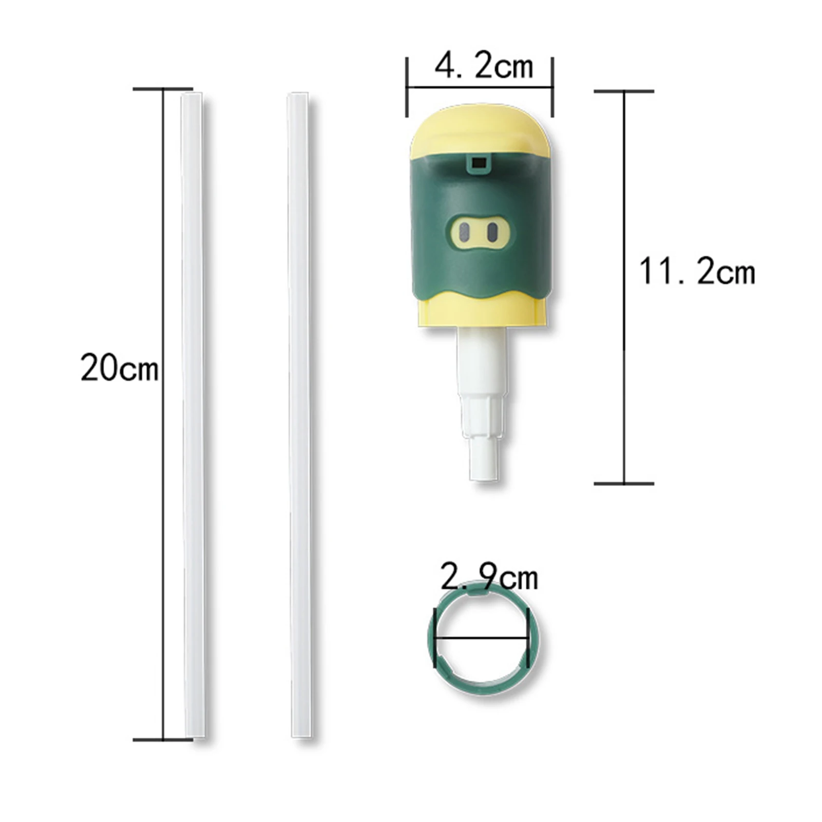 Reusable Pump Dispenser Replacement Pump Dispenser With Hose Kitchen Accessories