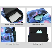 3pcs/Set Disney Stitch Kids Backpack Cartoon Stitch Print Kindergarten Pencil Case Boy Girl Shoulder Bag Children Schoolbag Gift 3