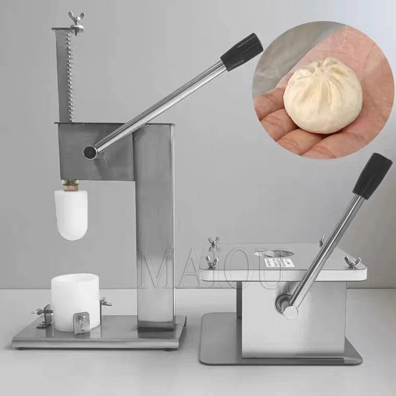 Baozi Maker Machine - Manual Dumpling & Bun Mold For Steamed Buns, Pastries & Cookies