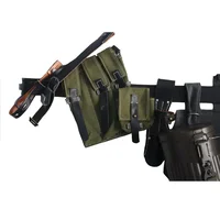 WW2 German Belt P38 P40 Equipment Leather Combination Bag German Soldier Bread Tactical Equipment 2