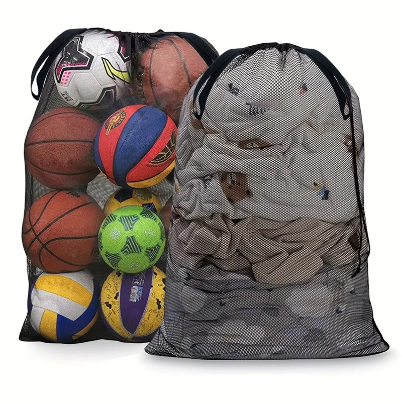 Extra Large Laundry Bag Sack With Drawstring Dirty Clothes Storage Bag Quilt Toy Football Organizer Hotel Home Bathroom Supplies