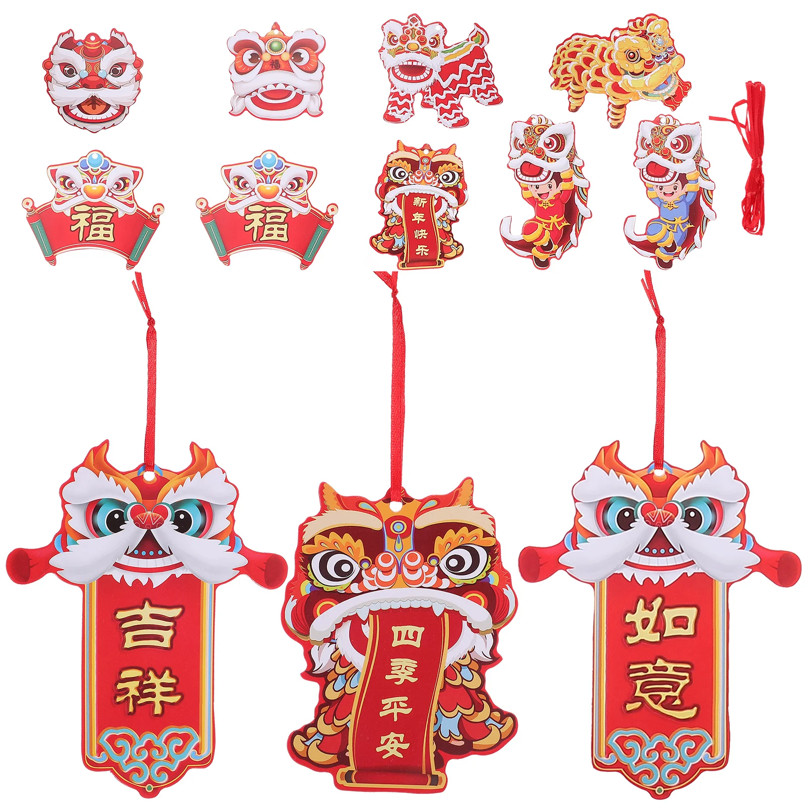 

New Year Rabbit Tassel Hanging Ornaments Spring Festival Decorations