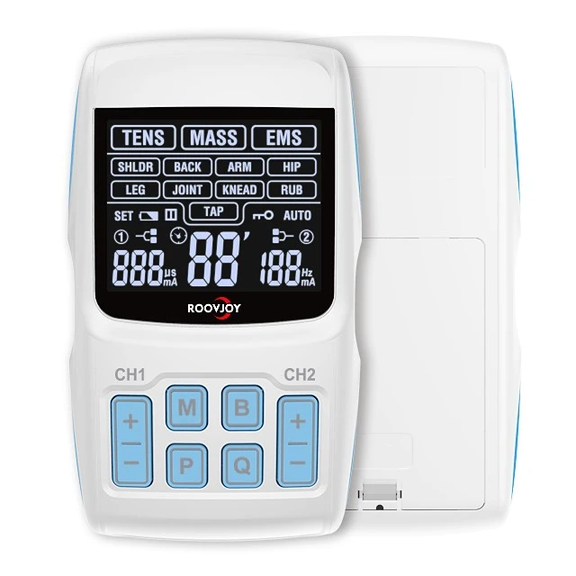 3-in-1 Combo TENS Machine, EMS and Massage 