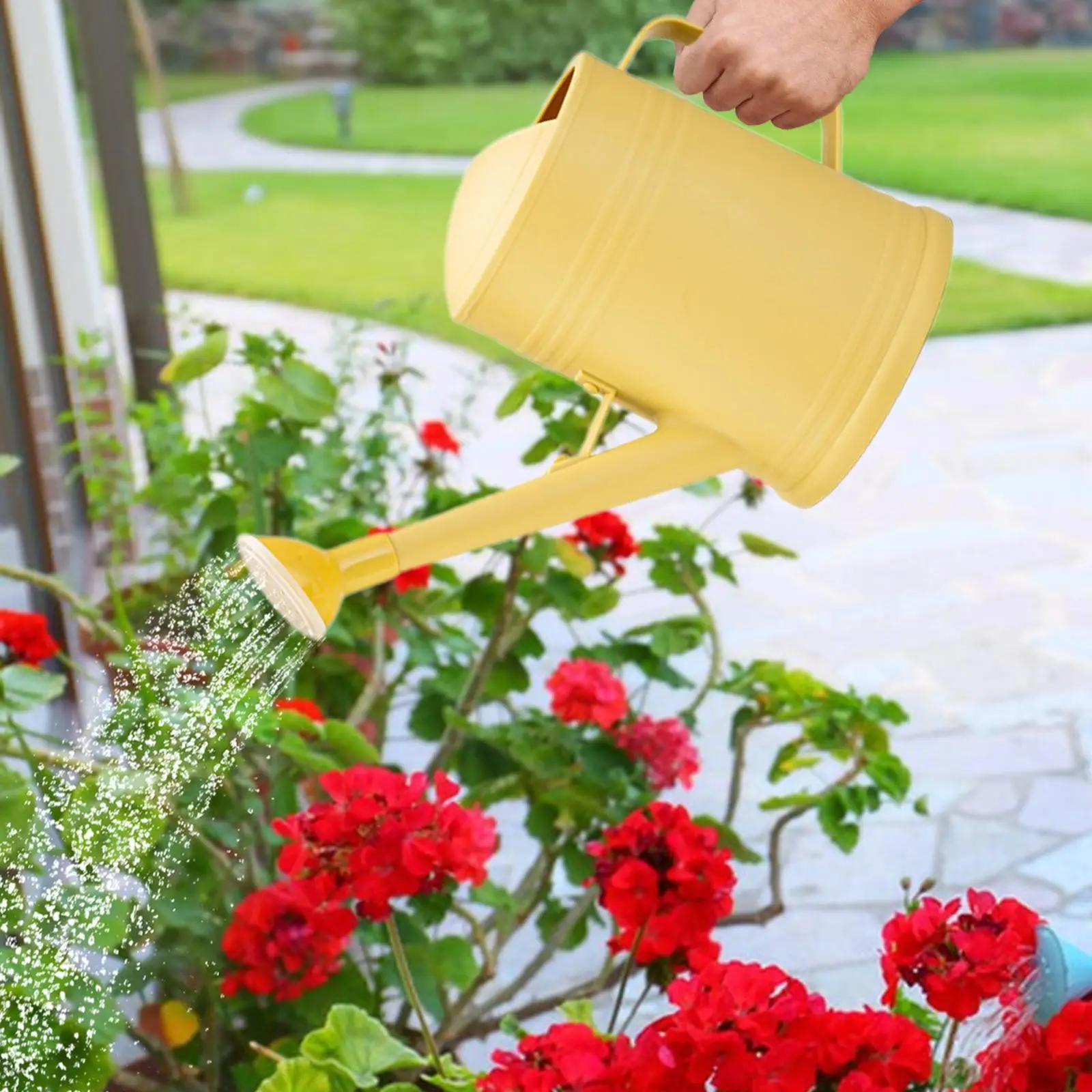 2L Long Mouth Watering Can Practical Flowers Gardening Tools Plant Sprinkler