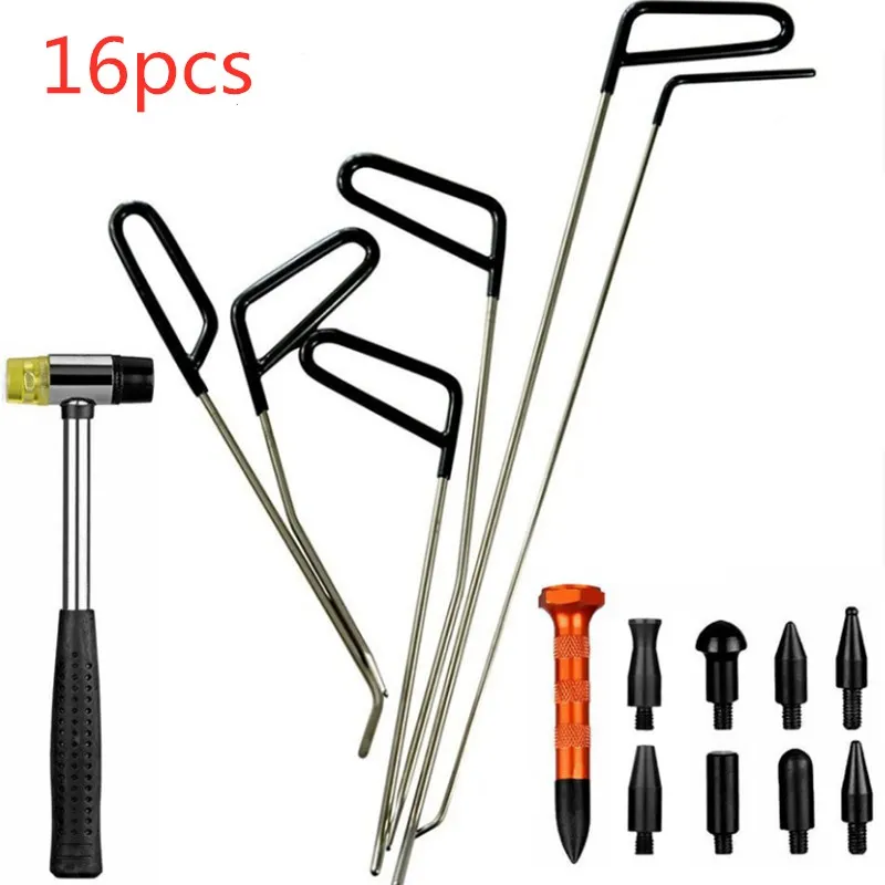 

New! Auto Dent Repair Hail Remover Hooks Rods Car Paintless Dent Removal Door Dent Dings Removal Painless Tools for Automotive