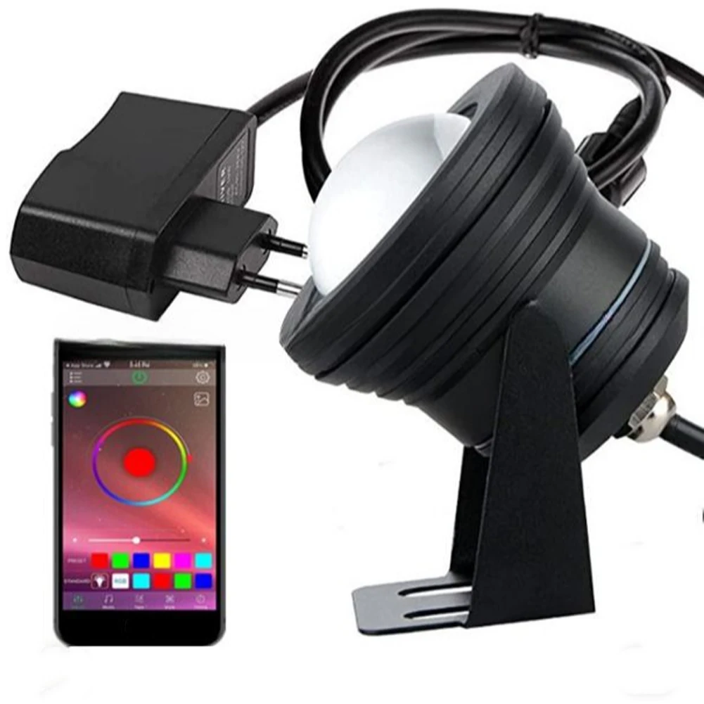 LED Underwater Pond Light Remote Control Colored RGB Landscape Spotlights Waterproof Submersible Fountain Lights For Aquarium