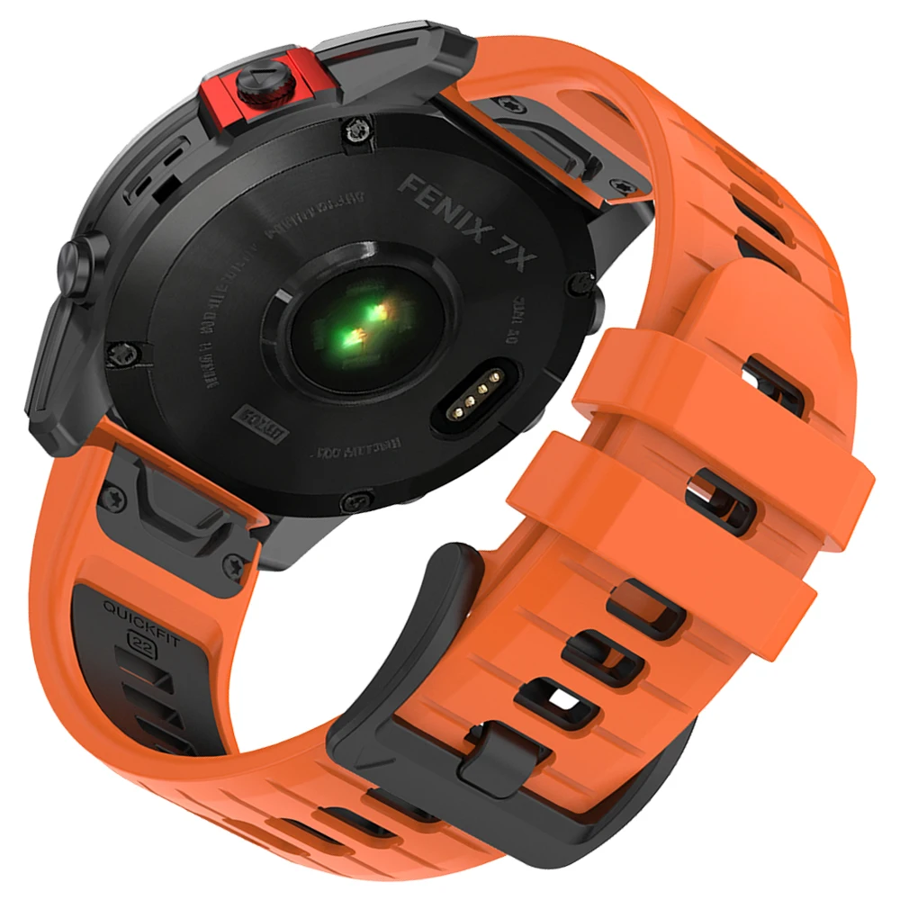 Durable Silicone Sports Watch Band - QuickFit Design